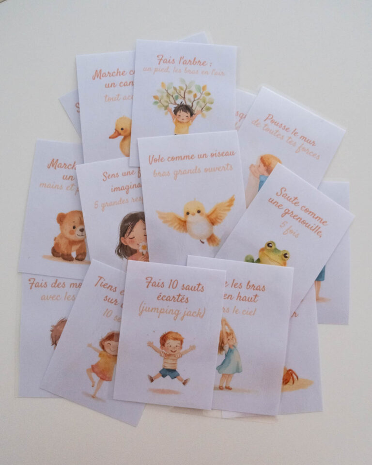 Mes cartes « Ma pause motrice »